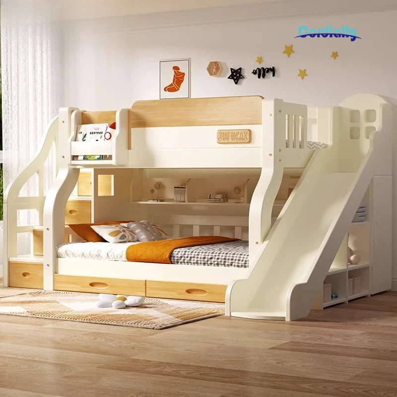 King Size Bed Frame With Storage Drawers - Lit superposé double avec cadre et