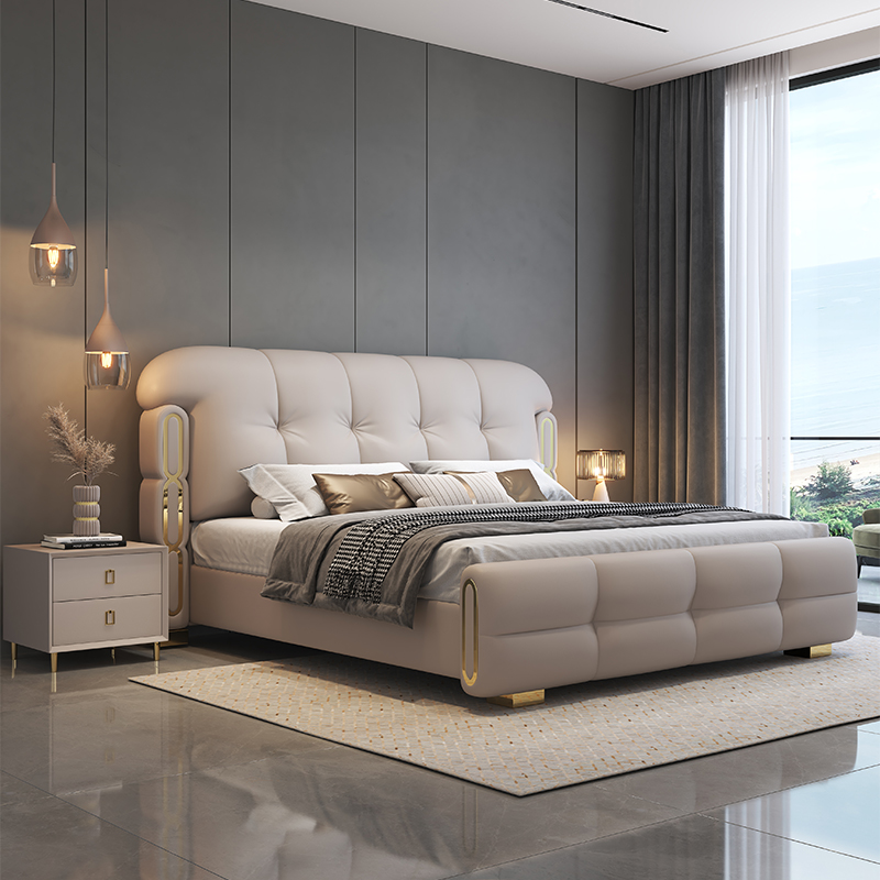 King Size Bed Frame With Storage Drawers - Meubles de chambre à coucher en