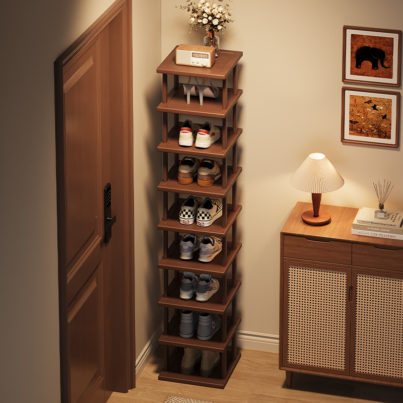 Shoe Rack Cabinet Narrow Entryway - Meuble à chaussures moderne pour entrée,