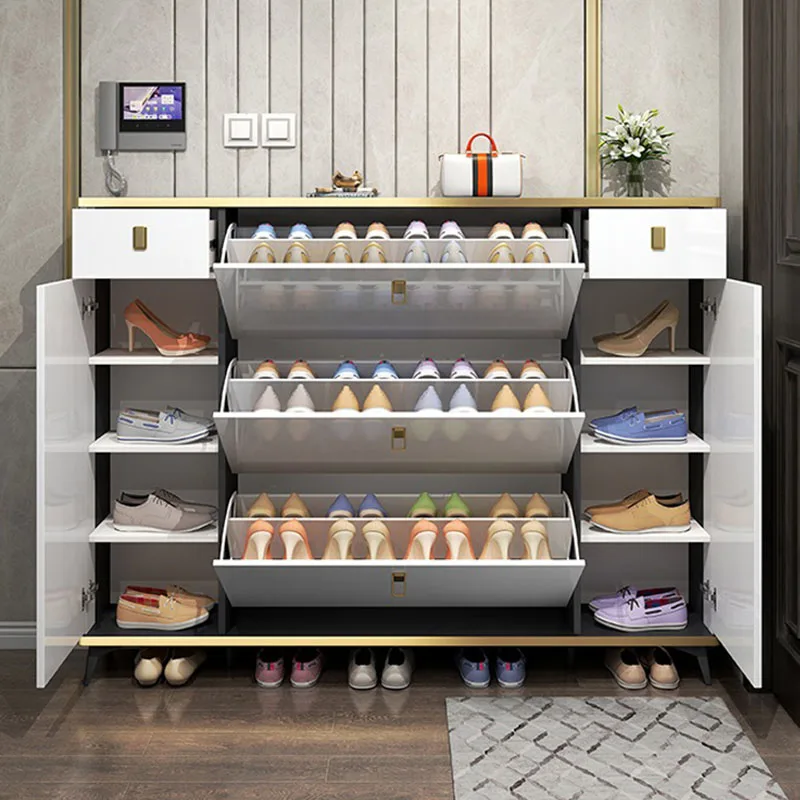 Armoires à chaussures étroites - Shoe Rack Cabinet Narrow Entryway avis et prix