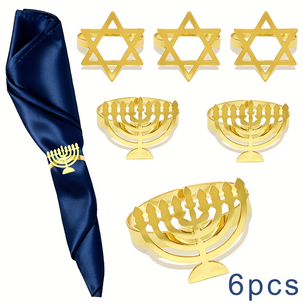 Lot de 6 Anneaux de Serviette  - Tables avis et prix