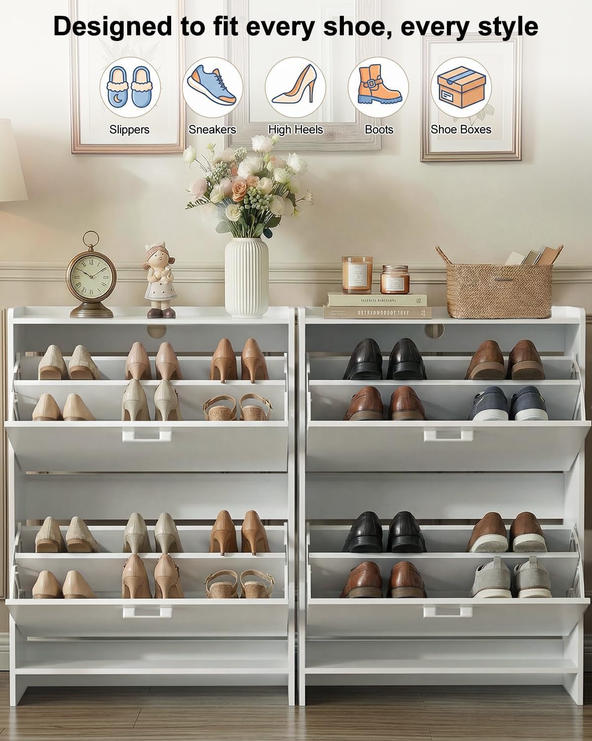 # Meuble à chaussures étroit a - Shoe Rack Cabinet Narrow Entryway avis et prix