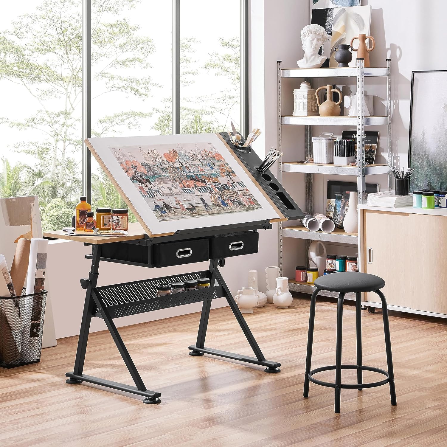 Table de dessin réglable avec  - Office Furniture avis et prix