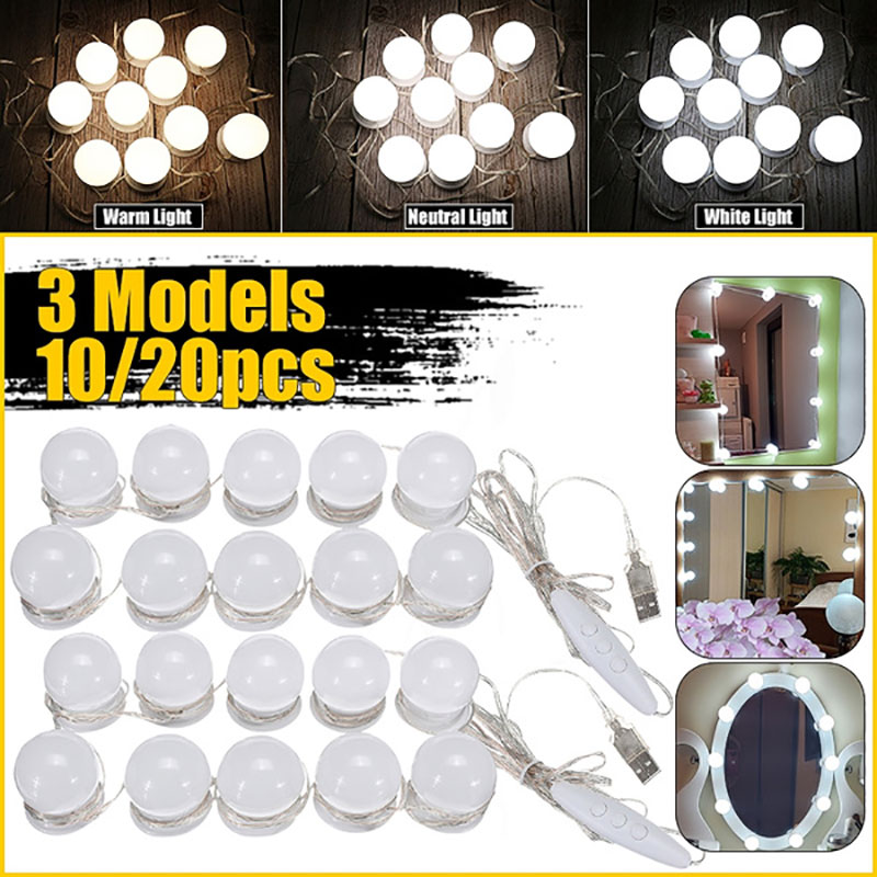 Ampoules LED pour miroir de ma - Dressing Table Vanity With Lighted Mirror avis et prix