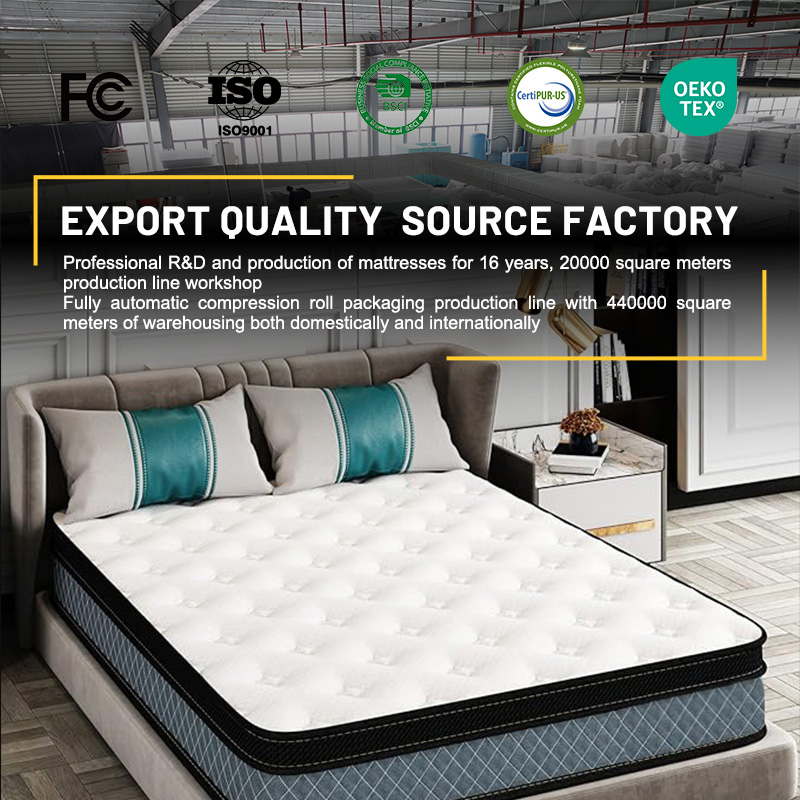 Matelas hybride de luxe europé - Memory Foam Mattress In A Box Queen avis et prix