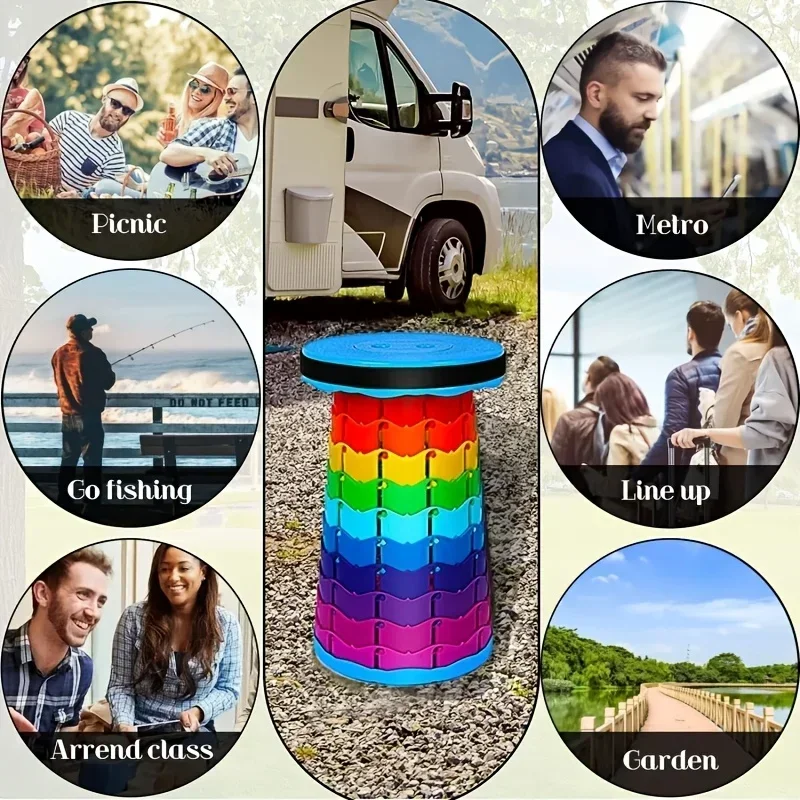 Tabouret de camping télescopiq - Outdoor Furniture avis et prix