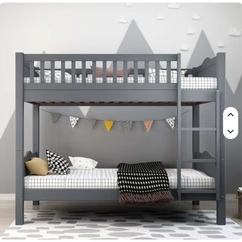 Lit superposé double pour enfa - Bunk Bed With Stairs And Slide avis et prix