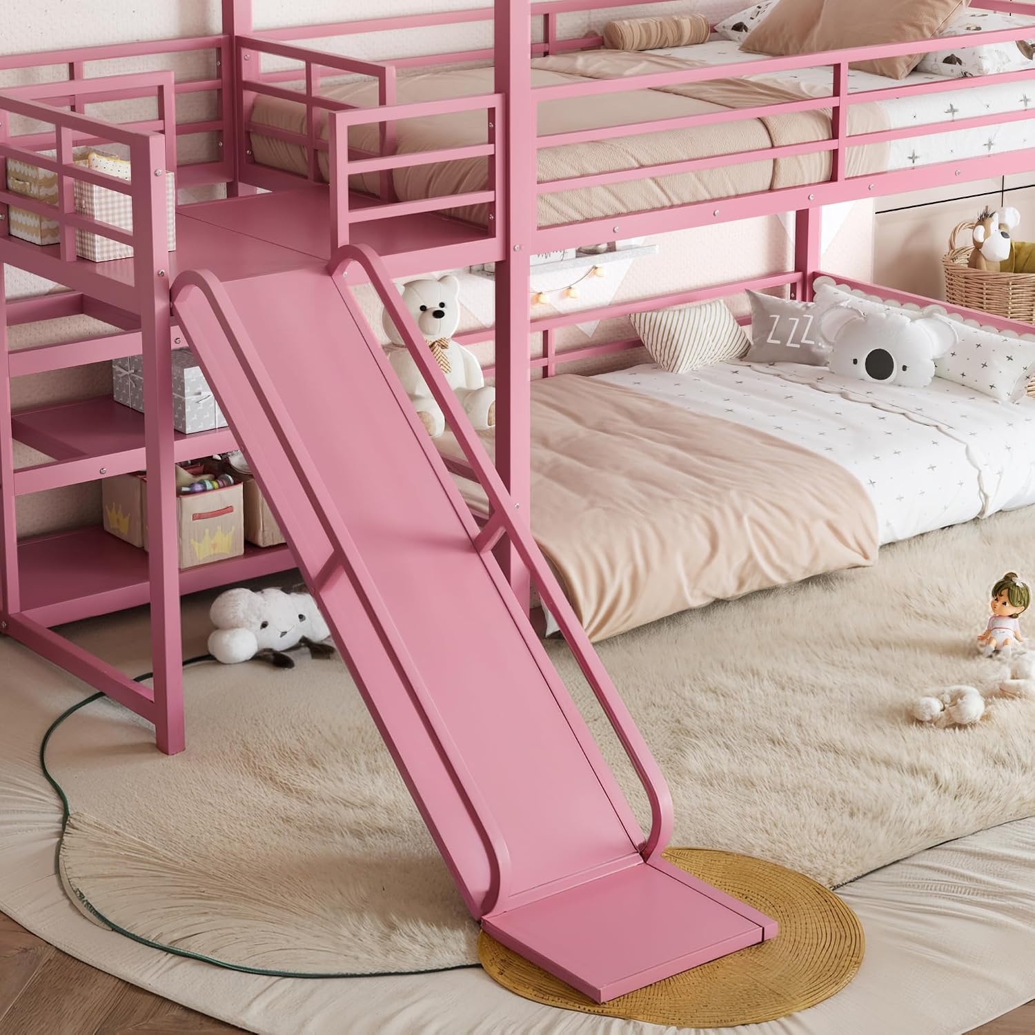 Lit superposé avec toboggan et - Bunk Bed With Stairs And Slide avis et prix