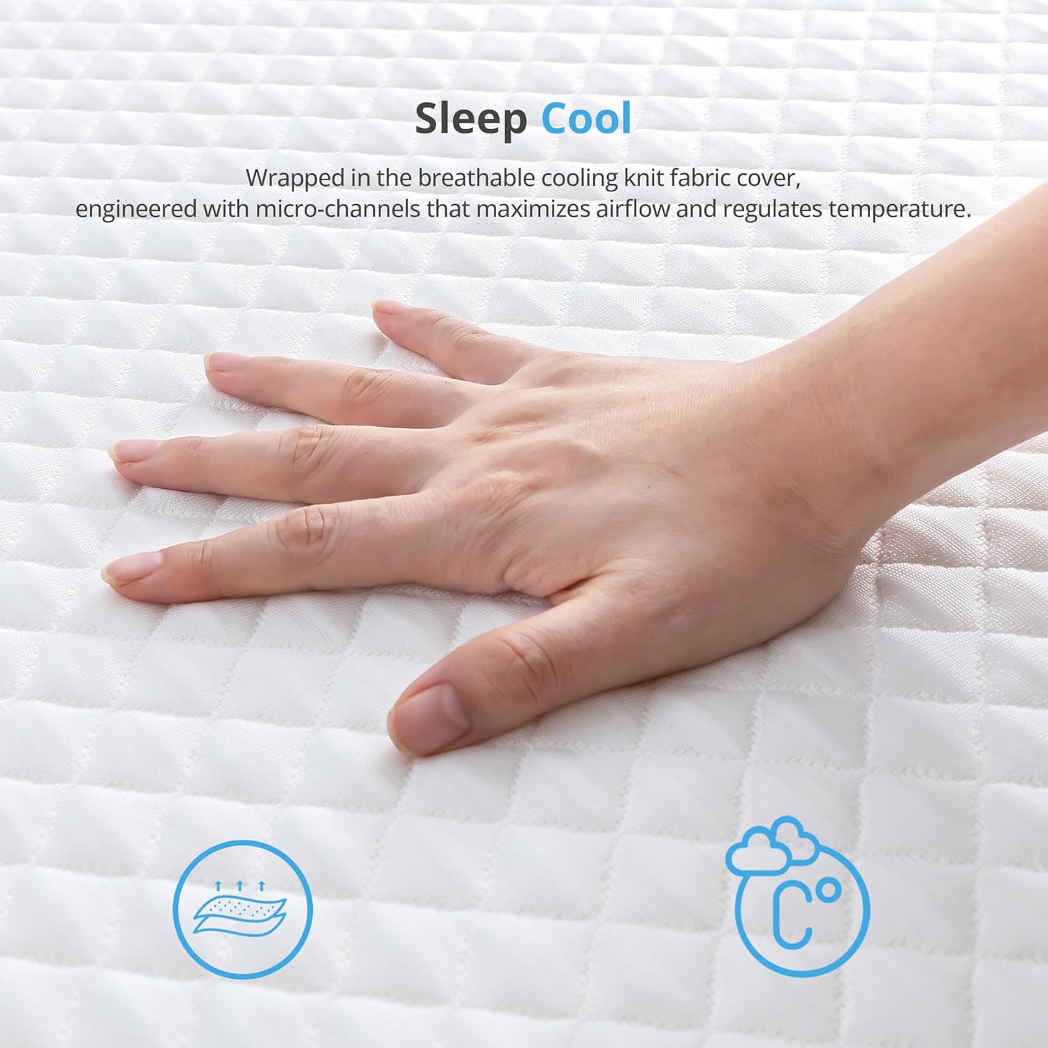 Matelas Queen de 14 pouces en  - Memory Foam Mattress In A Box Queen avis et prix