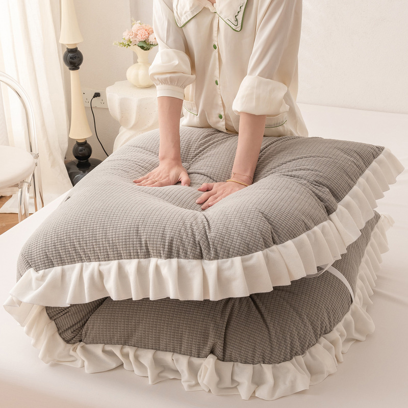 Coussin de tête de lit à volan - Headboard Cushion Backrest Tatami avis et prix