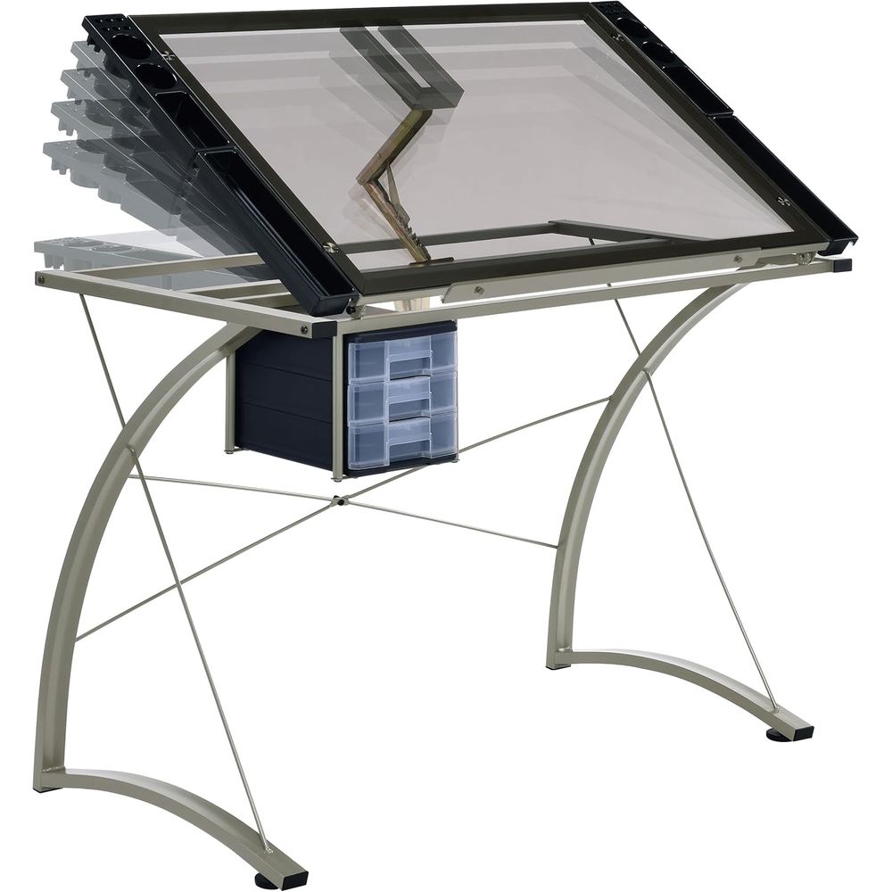Table à dessin en métal et ver - Tables avis et prix