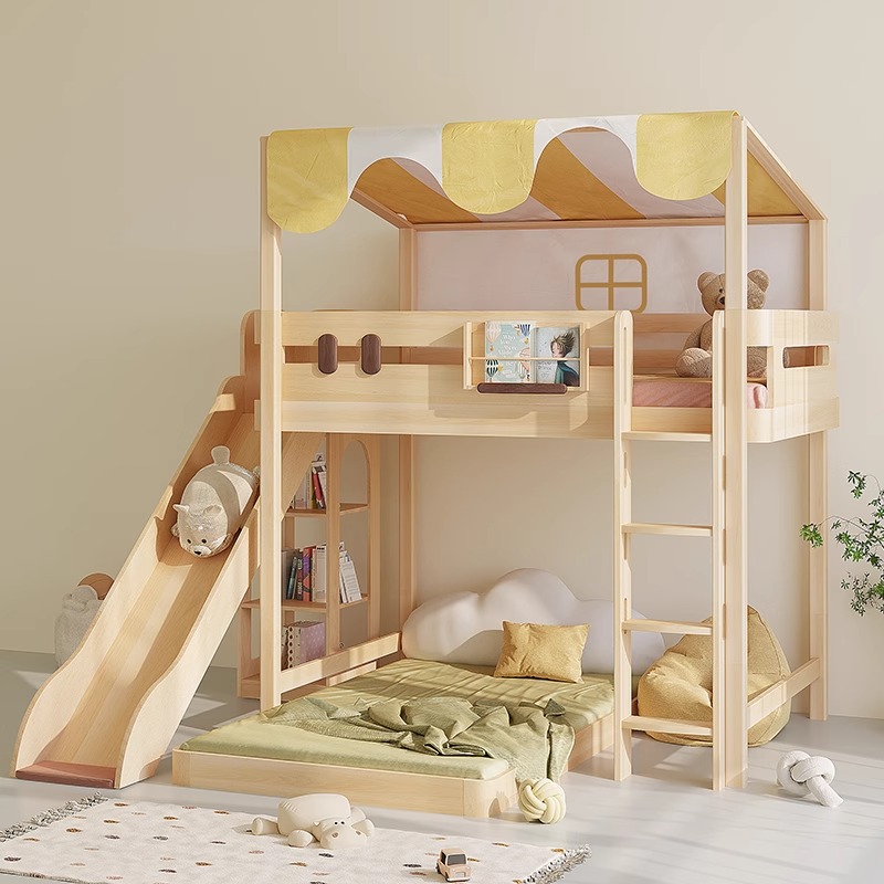 Glissière de lit superposée, v - Bunk Bed With Stairs And Slide avis et prix