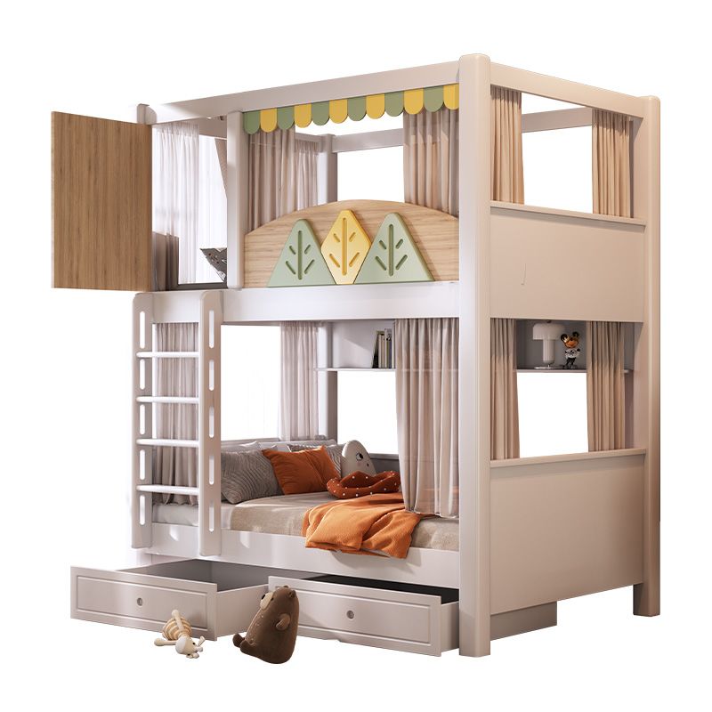 Lit superposé pour enfants sur - Bunk Bed With Stairs And Slide avis et prix