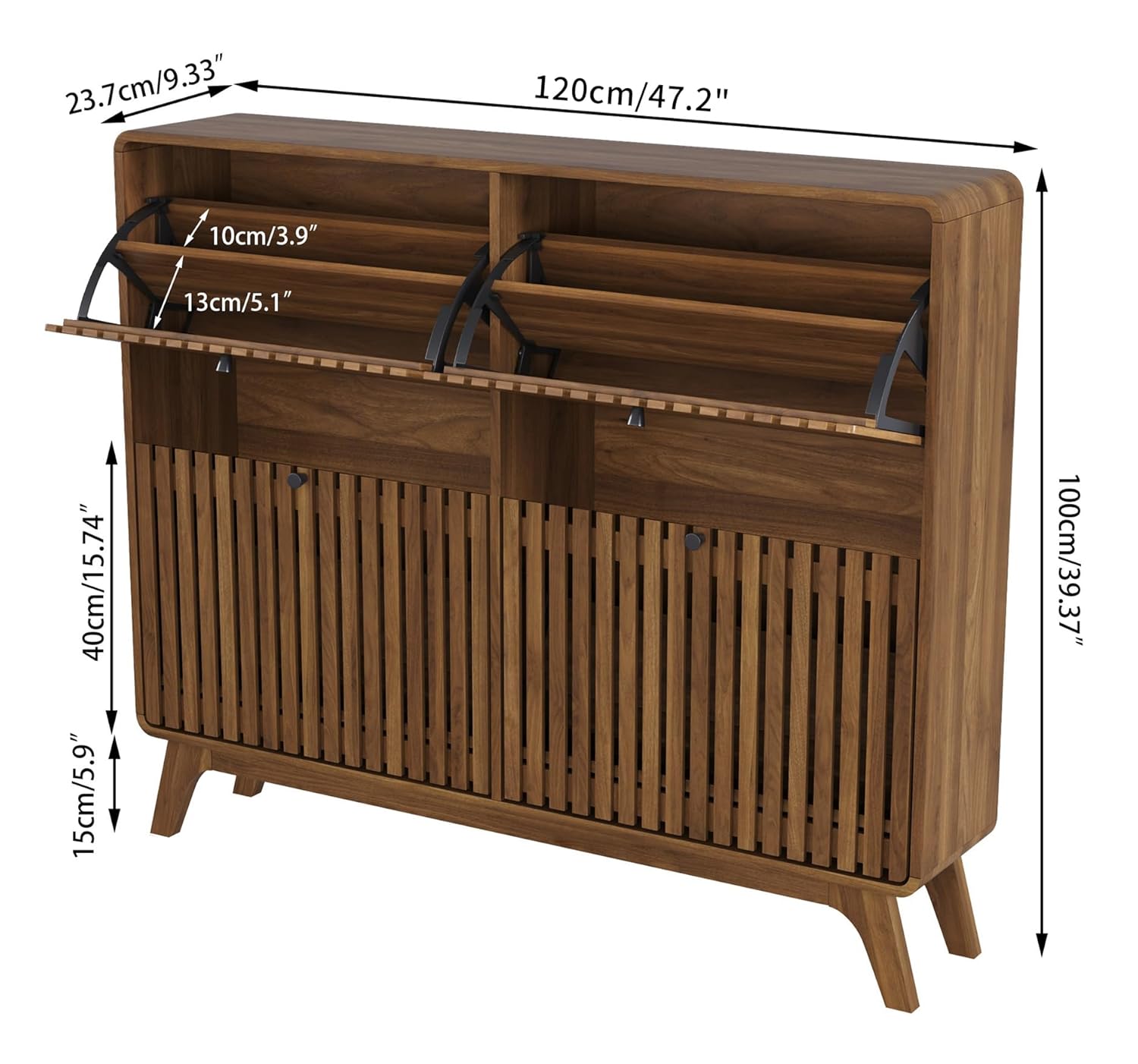 # Grand meuble à chaussures en - Shoe Rack Cabinet Narrow Entryway avis et prix