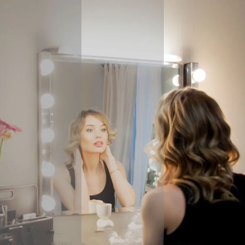 Miroir de maquillage LED avec  - Dressing Table Vanity With Lighted Mirror avis et prix